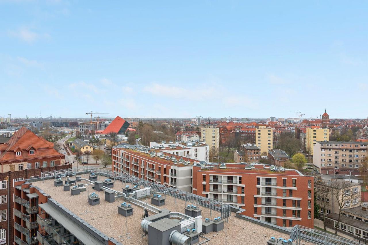 Grand Apartments - Luxury Apartment On The 11Th Floor With A View Of The Old Town グダニスク エクステリア 写真